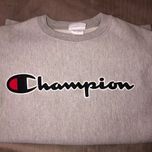 Grey Champion Sweater (Size Small)